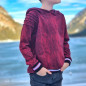 Preview: French Terry Denim New Collection rot